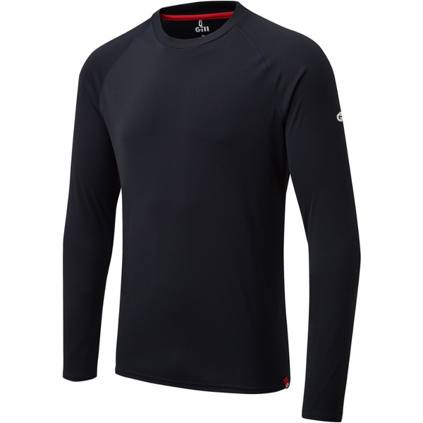 2026 Gill Hommes T-shirt à Manches Longues UV Tec UV011 - Black